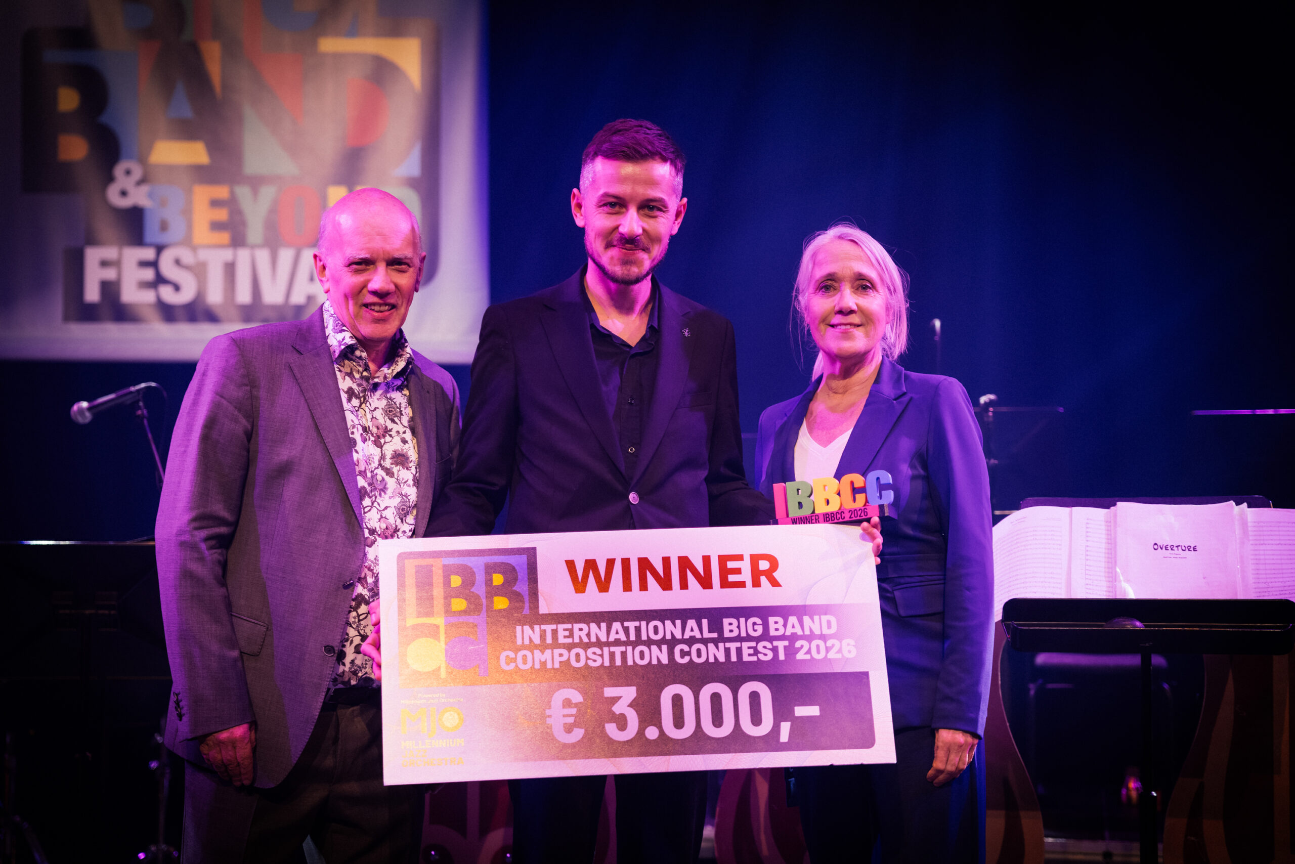Eerste editie Big Band & Beyond  groot succes – Gordan Spasovski (Skopje) winnaar van de International Big Band Composition Contest